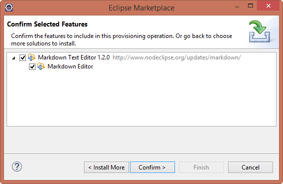 Markdown Editor plugin for #Eclipse IDE