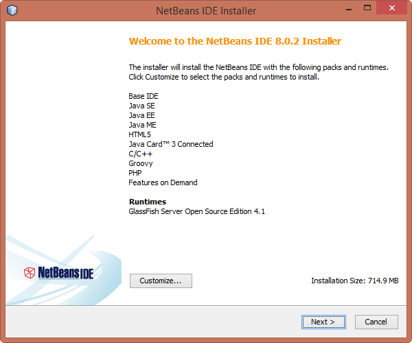 Obteniendo e instalando NetBeans IDE